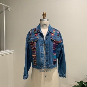 EMBROIDERED VINTAGE JACKET